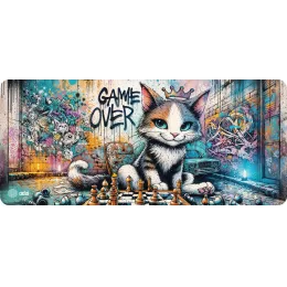 Коврик для мыши Cactus Game Over 900x400x4мм (CS-MP-COR01XXL)