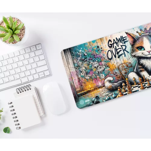 Коврик для мыши Cactus Game Over 900x400x4мм (CS-MP-COR01XXL)