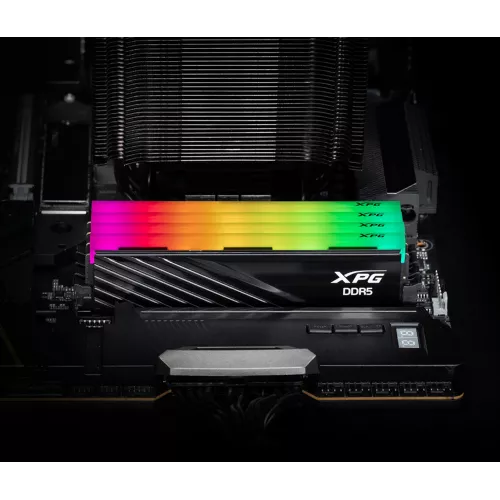 Память DDR5 2x16GB 6400MHz A-Data AX5U6400C3216G-DTLABRBK XPG Lancer Blade RGB RTL Gaming PC5-51200 CL32 DIMM ECC 288-pin 1.4В kit dual rank с радиатором Ret