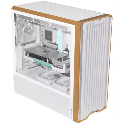 Корпус Lian-Li Lancool 217 белый без БП ATX 7x120mm 3x140mm 2xUSB3.0 audio bott PSU