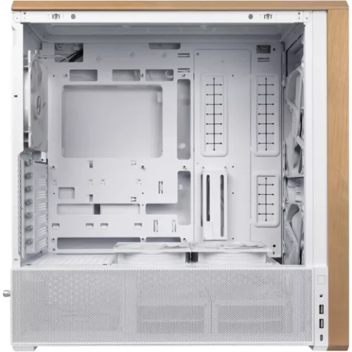 Корпус Lian-Li Lancool 217 белый без БП ATX 7x120mm 3x140mm 2xUSB3.0 audio bott PSU