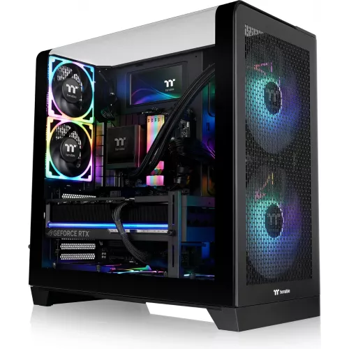 Корпус Thermaltake View 390 Air черный без БП ATX 9x120mm 2x140mm 2x200mm 2xUSB3.0 audio bott PSU