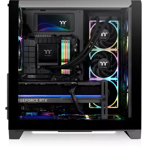 Корпус Thermaltake View 390 Air черный без БП ATX 9x120mm 2x140mm 2x200mm 2xUSB3.0 audio bott PSU