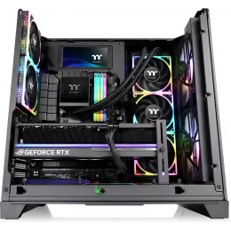 Корпус Thermaltake View 390 Air черный без БП ATX 9x120mm 2x140mm 2x200mm 2xUSB3.0 audio bott PSU