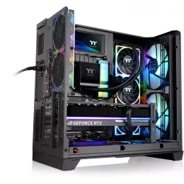 Корпус Thermaltake View 390 Air черный без БП ATX 9x120mm 2x140mm 2x200mm 2xUSB3.0 audio bott PSU