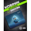 Коврик для мыши Cactus Bird 220x180x2мм (CS-MP-P13XS)
