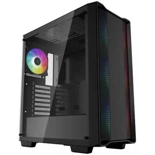 Корпус Deepcool CC560 ARGB черный без БП ATX 2x120mm 4x140mm 1xUSB2.0 1xUSB3.0 audio bott PSU
