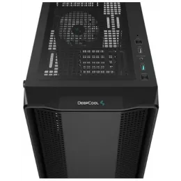 Корпус Deepcool CC560 ARGB черный без БП ATX 2x120mm 4x140mm 1xUSB2.0 1xUSB3.0 audio bott PSU