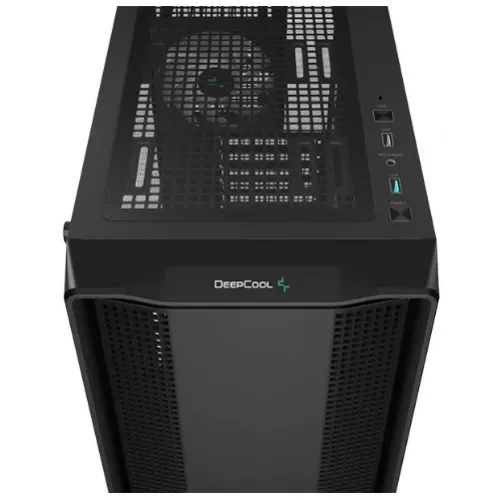 Корпус Deepcool CC560 ARGB черный без БП ATX 2x120mm 4x140mm 1xUSB2.0 1xUSB3.0 audio bott PSU