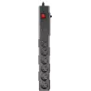 Сетевой фильтр Buro 600SPro-16-1.8-USB-G 1.8м (6 розеток) графитовый (коробка)