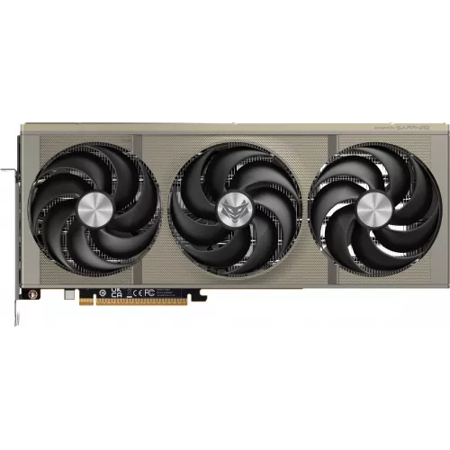 Видеокарта Sapphire PCI-E 5.0 11348-01-20G NITRO+AMD RADEON RX 9070 XT GAMING OC 16GB DUAL AMD Radeon RX 9070XT 16Gb 256bit GDDR6 2520/20000 HDMIx2 DPx2 HDCP Ret
