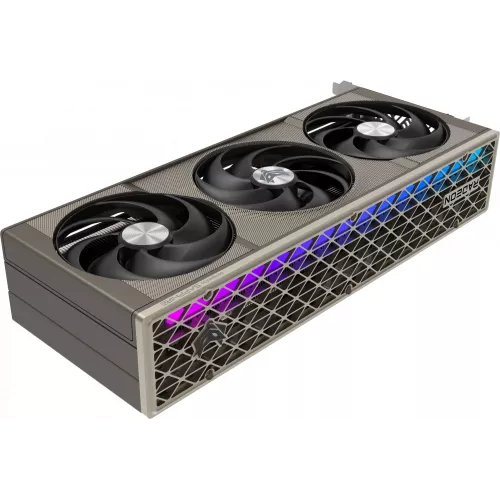 Видеокарта Sapphire PCI-E 5.0 11348-01-20G NITRO+AMD RADEON RX 9070 XT GAMING OC 16GB DUAL AMD Radeon RX 9070XT 16Gb 256bit GDDR6 2520/20000 HDMIx2 DPx2 HDCP Ret