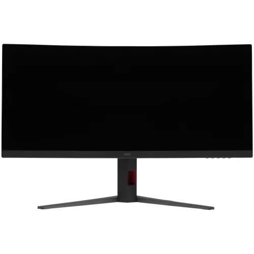Монитор AOC 34" Gaming CU34G4 черный VA LED 21:9 HDMI матовая HAS Piv 300cd 178гр/178гр 3440x1440 180Hz FreeSync Premium DP UW 8.08кг