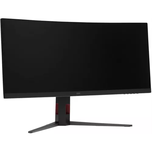 Монитор AOC 34" Gaming CU34G4 черный VA LED 21:9 HDMI матовая HAS Piv 300cd 178гр/178гр 3440x1440 180Hz FreeSync Premium DP UW 8.08кг