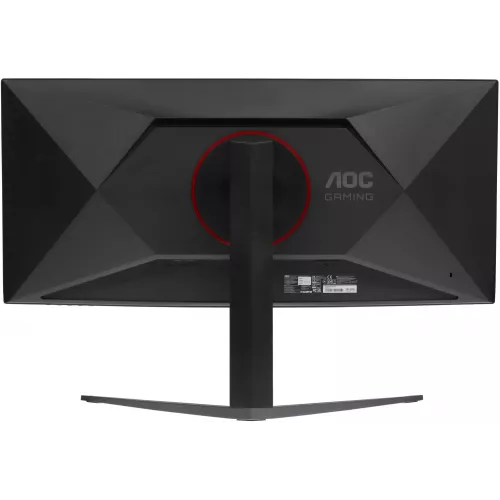 Монитор AOC 34" Gaming CU34G4 черный VA LED 21:9 HDMI матовая HAS Piv 300cd 178гр/178гр 3440x1440 180Hz FreeSync Premium DP UW 8.08кг