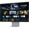 Монитор Samsung 32" Smart Monitor M9 LS32FM902SIXCI графитовый серый OLED LED 16:9 HDMI M/M Cam матовая HAS 250cd 178гр/178гр 3840x2160 165Hz FreeSync Premium Pro DP 4K USB 8.4кг