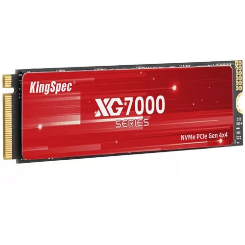 Накопитель SSD Kingspec PCIe 4.0 x4 2TB XG7000-2TB XG7000 M.2 2280