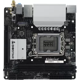 Материнская плата Biostar B760NH-E Soc-1700 Intel B760 2xDDR5 mini-ITX AC`97 8ch(7.1) 2.5Gg RAID+HDMI+DP