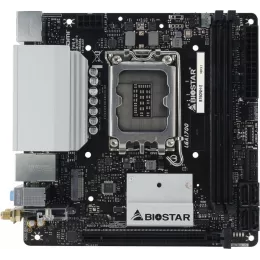 Материнская плата Biostar B760NH-E Soc-1700 Intel B760 2xDDR5 mini-ITX AC`97 8ch(7.1) 2.5Gg RAID+HDMI+DP