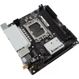 Материнская плата Biostar B760NH-E Soc-1700 Intel B760 2xDDR5 mini-ITX AC`97 8ch(7.1) 2.5Gg RAID+HDMI+DP
