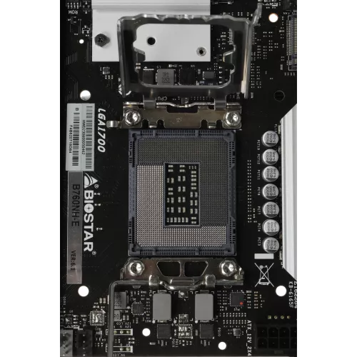 Материнская плата Biostar B760NH-E Soc-1700 Intel B760 2xDDR5 mini-ITX AC`97 8ch(7.1) 2.5Gg RAID+HDMI+DP
