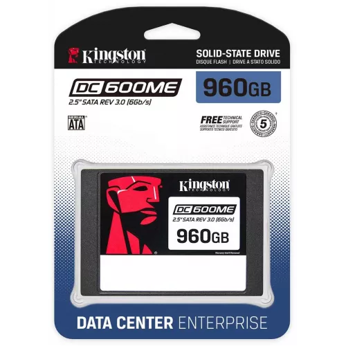 Накопитель SSD Kingston SATA-III 960GB SEDC600ME/960G DC600M 2.5" 1 DWPD