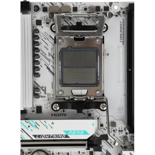 Материнская плата MSI B850M GAMING PLUS WIFI Socket AM5 AMD B850 4xDDR5 mATX AC`97 8ch(7.1) 5Gigabit RAID+HDMI+DP