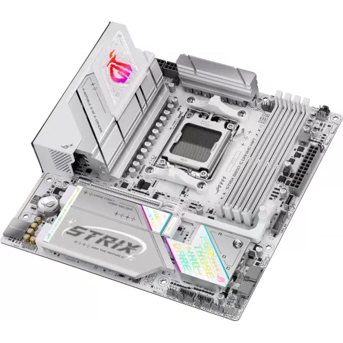 Материнская плата Asus ROG STRIX B850-G GAMING WIFI Socket AM5 AMD B850 4xDDR5 mATX AC`97 8ch(7.1) 2.5Gg RAID+HDMI+DP
