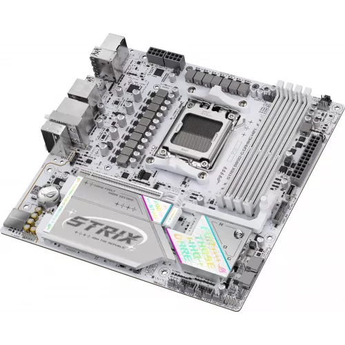 Материнская плата Asus ROG STRIX B850-G GAMING WIFI Socket AM5 AMD B850 4xDDR5 mATX AC`97 8ch(7.1) 2.5Gg RAID+HDMI+DP