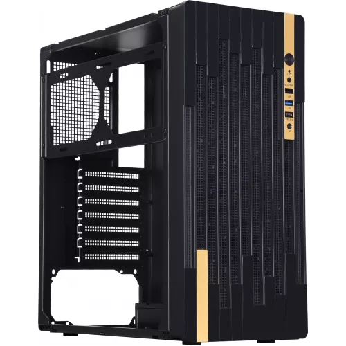 Корпус Accord ACC-188R2 черный без БП ATX 6x120mm 2xUSB2.0 1xUSB3.0 audio