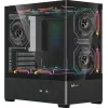 Корпус Formula Crystal U1M Cosmic черный без БП mATX 4x120mm 2x140mm 1xUSB2.0 1xUSB3.0 audio bott PSU