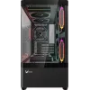 Корпус Formula Crystal U1M Cosmic черный без БП mATX 4x120mm 2x140mm 1xUSB2.0 1xUSB3.0 audio bott PSU