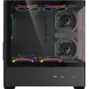 Корпус Formula Crystal U1M Cosmic черный без БП mATX 4x120mm 2x140mm 1xUSB2.0 1xUSB3.0 audio bott PSU