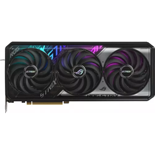 Видеокарта Asus PCI-E 5.0 ROG-STRIX-RTX5070TI-16G-GAMING NVIDIA GeForce RTX 5070TI 16Gb 256bit GDDR7 2452/28000 HDMIx2 DPx3 HDCP Ret