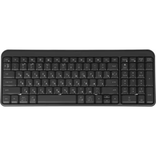 Клавиатура Logitech K251 черный беспроводная BT slim (920-013363)