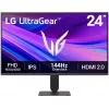 Монитор LG 23.8" UltraGear 24G411A-B черный IPS LED 16:9 HDMI матовая 1500:1 250cd 178гр/178гр 1920x1080 144Hz G-Sync FreeSync DP FHD 3.3кг