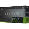 Видеокарта MSI PCI-E 5.0 RTX 5060 8G VENTUS 3X OC NVIDIA GeForce RTX 5060 8Gb 128bit GDDR7 2535/28000 HDMIx1 DPx3 HDCP Ret