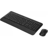 Клавиатура + мышь Logitech MK650 клав:графитовый мышь:черный/серый USB беспроводная Bluetooth/Радио (920-011013)