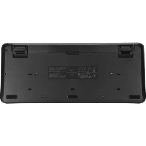 Клавиатура + мышь Logitech MK650 клав:графитовый мышь:черный/серый USB беспроводная Bluetooth/Радио (920-011013)