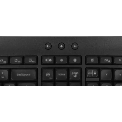 Клавиатура + мышь Logitech MK650 клав:графитовый мышь:черный/серый USB беспроводная Bluetooth/Радио (920-011013)
