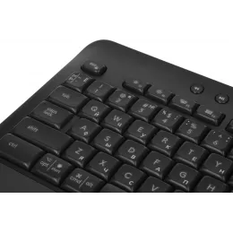 Клавиатура + мышь Logitech MK650 клав:графитовый мышь:черный/серый USB беспроводная Bluetooth/Радио (920-011013)