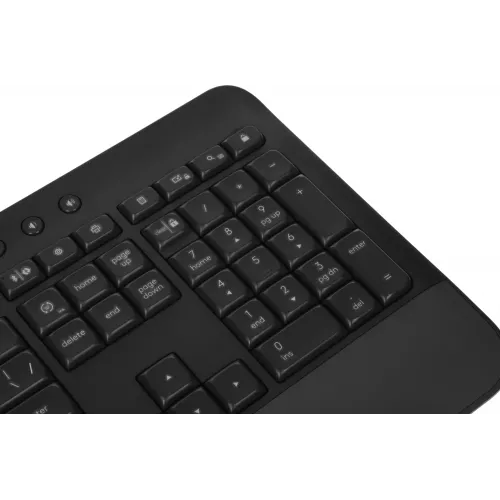Клавиатура + мышь Logitech MK650 клав:графитовый мышь:черный/серый USB беспроводная Bluetooth/Радио (920-011013)