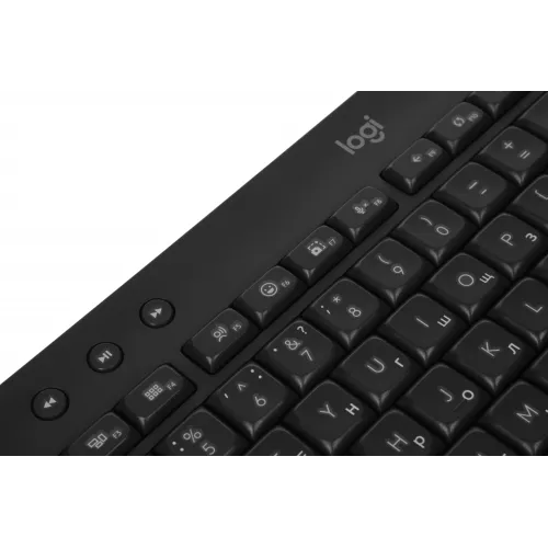 Клавиатура + мышь Logitech MK650 клав:графитовый мышь:черный/серый USB беспроводная Bluetooth/Радио (920-011013)