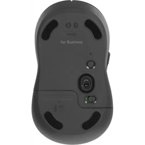 Клавиатура + мышь Logitech MK650 клав:графитовый мышь:черный/серый USB беспроводная Bluetooth/Радио (920-011013)
