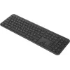 Клавиатура Logitech K950 черный USB беспроводная BT/Radio slim (920-012434)