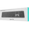 Клавиатура Logitech K950 черный USB беспроводная BT/Radio slim (920-012434)