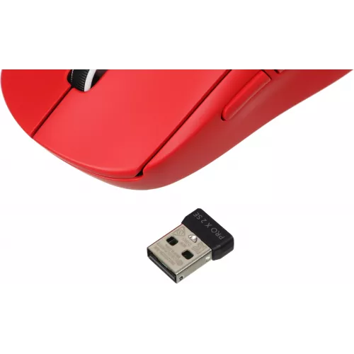 Мышь Logitech G PRO X SUPERLIGHT 2 SE красный оптическая 44000dpi беспров. USB-C 4but (910-007474)