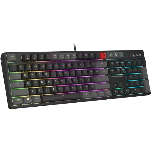 Клавиатура A4Tech Bloody B230N черный USB Multimedia for gamer LED (B230N) кабель 1.8м