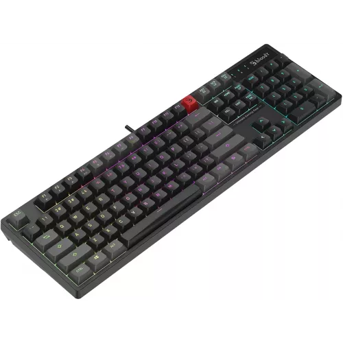 Клавиатура A4Tech Bloody B230N черный USB Multimedia for gamer LED (B230N) кабель 1.8м