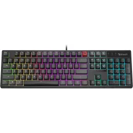 Клавиатура A4Tech Bloody B230N черный USB Multimedia for gamer LED (B230N) кабель 1.8м